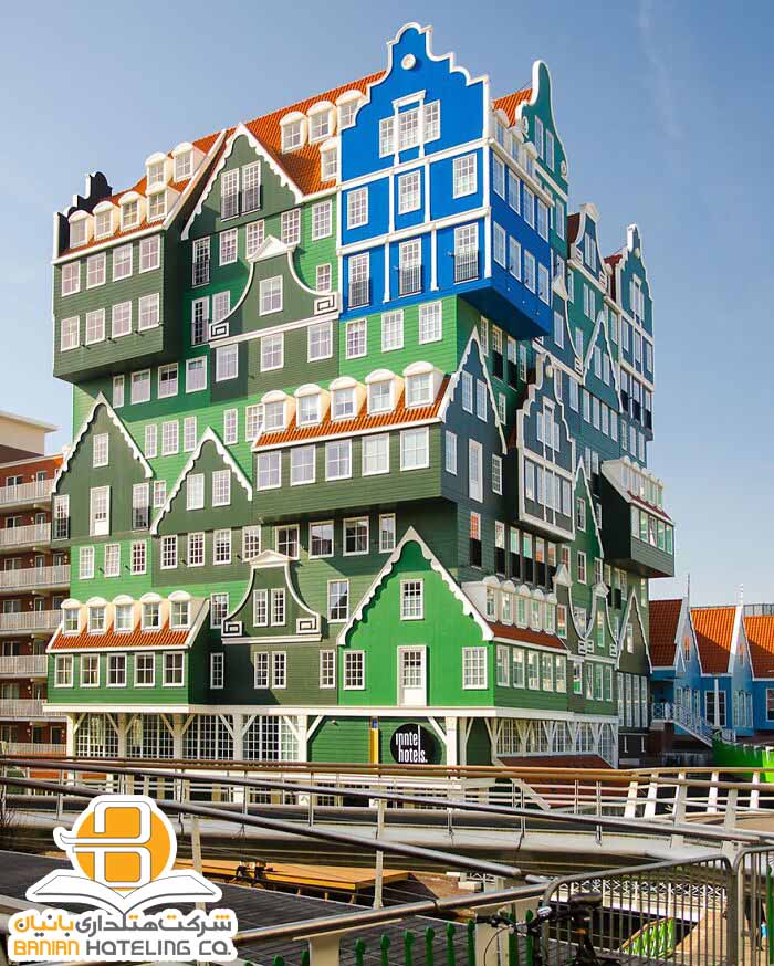 اینتل هتل واقع در شمال شهر آمستردام